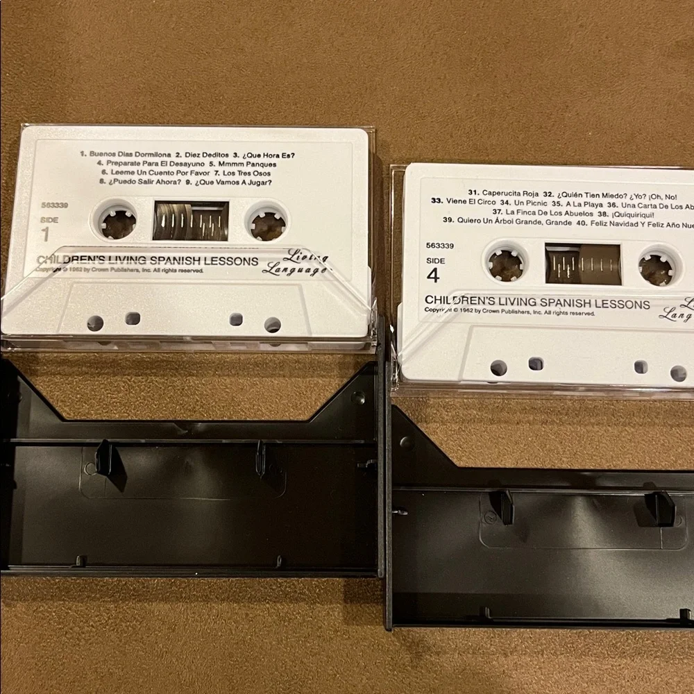 Children's Living Spanish Language Course- cassette edition.